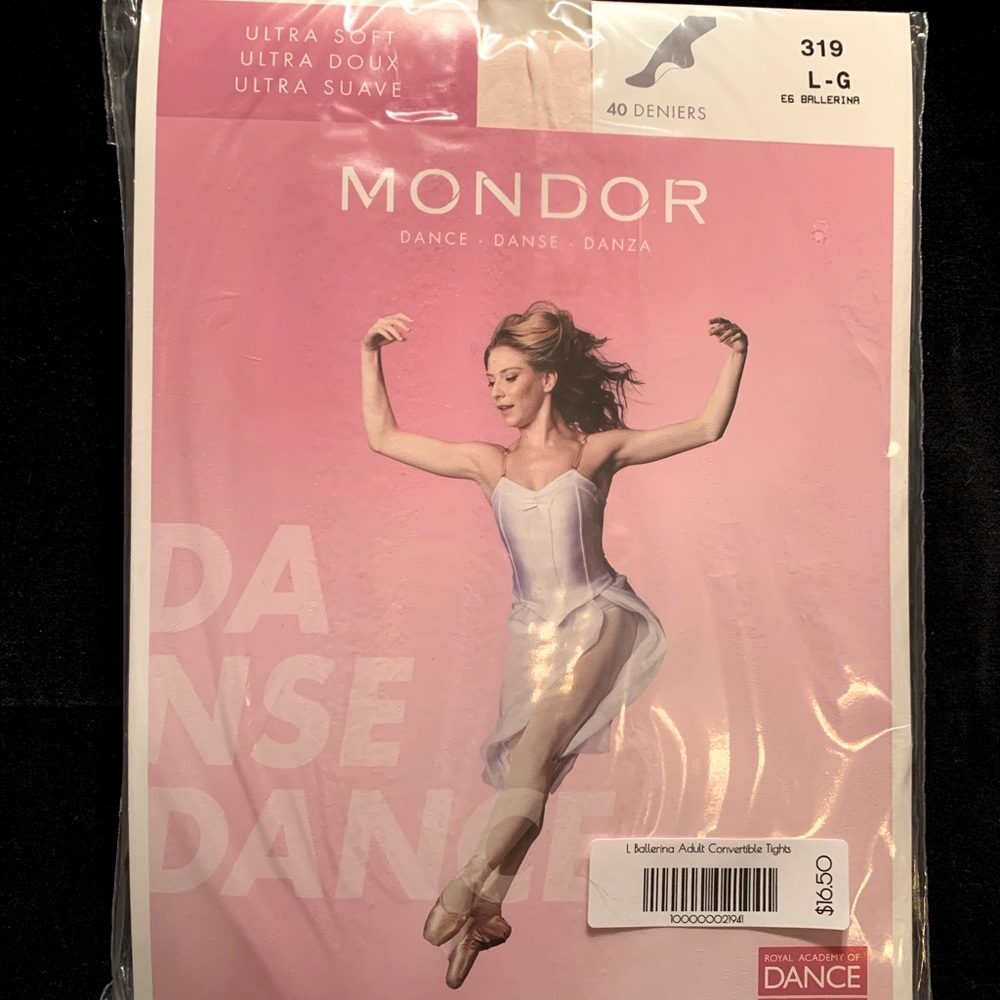 MONDOR Women’s Convertible Ballet Tights BALLERINA